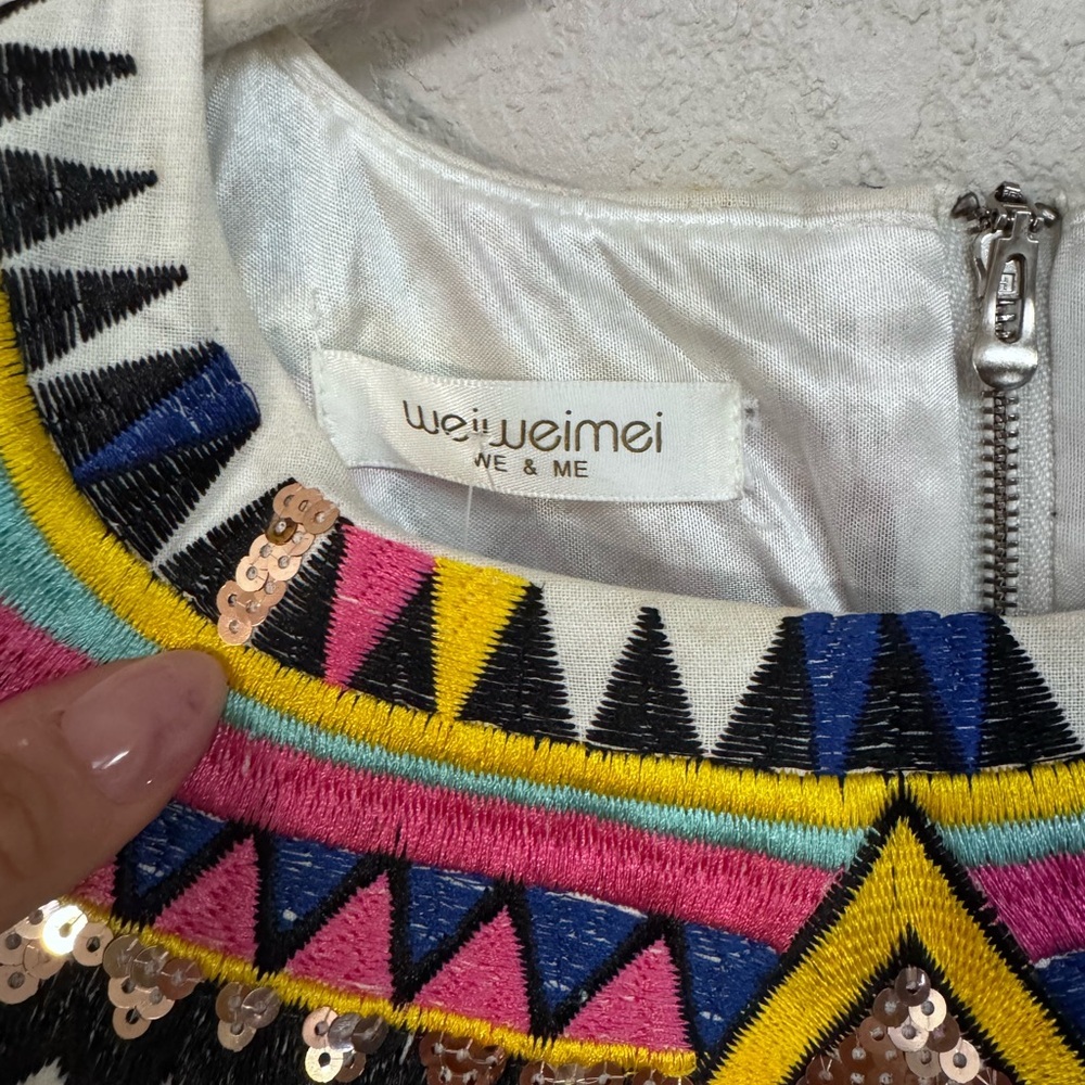 White Pleated A-Line Maxi Dress Resort Wear - Picture 3 of 6